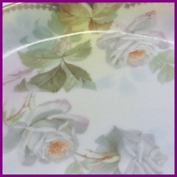 Vtg Prussian Cake Plate - Picture 8 of 11